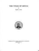 Cover of: The Titles of Ebtun.