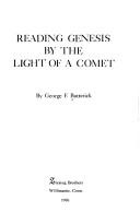Cover of: Reading Genesis by the light of a comet