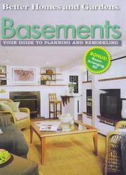 Cover of: Basements : Your Guide to Planning and Remodeling