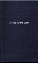 Cover of: A plea for the West