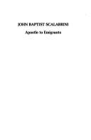 Cover of: John Baptist Scalabrini, apostle to emigrants | Marco Caliaro
