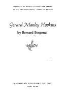 Cover of: Gerard Manley Hopkins by Bergonzi, Bernard., Bernard Bergonzi