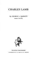 Charles Lamb by George L. Barnett
