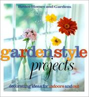 Cover of: Garden style projects.