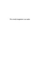 Cover of: The scientific imagination: case studies