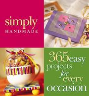 Cover of: 365 Easy Projects for Every Occasion (Simply Handmade)