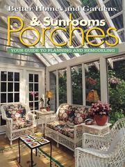 Cover of: Porches & Sunrooms: Your Guide to Planning and Remodeling (Better Homes and Gardens(R))