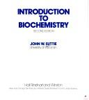 Cover of: Introduction to biochemistry by J. W. Suttie