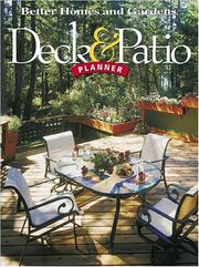 Cover of: Deck & Patio Planner by Better Homes and Gardens