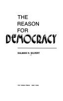 Cover of: The reason for democracy
