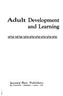 Cover of: Adult development and learning by Alan Boyd Knox