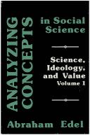 Cover of: Analyzing concepts in social science