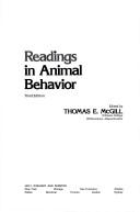 Cover of: Readings in animal behavior by Thomas E. McGill
