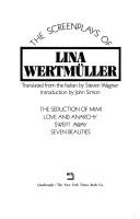 Cover of: The screenplays of Lina Wertmüller