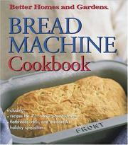 Cover of: Bread machine cookbook
