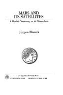 Cover of: Mars and its satellites by Jürgen Blunck, Jürgen Blunck