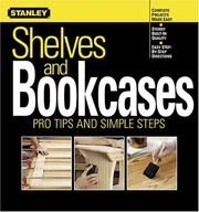 Cover of: Shelves and Bookcases by Stanley Books, Stanley Books