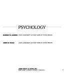 Cover of: Psychology