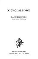 Nicholas Rowe by Annibel Jenkins