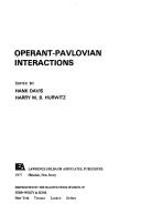 Cover of: Operant-Pavlovian interactions