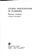 Cover of: Citizen participation in planning