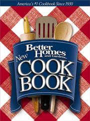 Cover of: New Cook Book (Better Homes & Gardens New Cookbooks) by Better Homes and Gardens