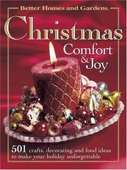 Cover of: Christmas Comfort & Joy by Better Homes and Gardens