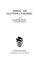 Cover of: Diego de Saavedra Fajardo