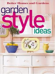 Cover of: Garden Style Ideas