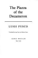 Cover of: The Piazza of the Decameron