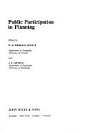 Cover of: Public participation in planning by W. R. Derrick Sewell, J. T. Coppock