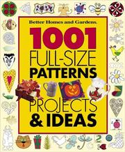 Cover of: 1001 Full-Size Patterns, Projects & Ideas