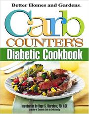 Cover of Carb Counter's Diabetic Cookbook by Better Homes and Gardens