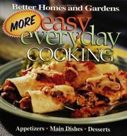Cover of: More Easy Everyday Cooking