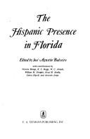 Cover of: The Hispanic presence in Florida