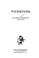 Cover of: Walter Pater