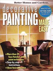 Cover of: Decorative Painting Made Easy