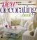 Cover of: New Decorating Book