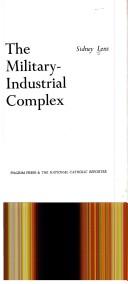 Cover of: The military-industrial complex. by Sidney Lens
