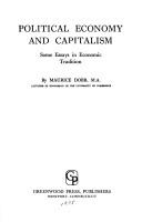Cover of: Political economy and capitalism | Maurice Herbert Dobb