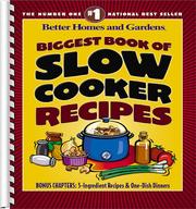 Cover of: Biggest book of slow cooker recipes. | 