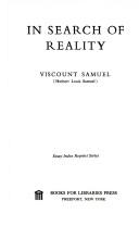 Cover of: In search of reality.