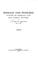 Cover of: Peerage and pedigree