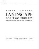 Cover of: Landscape for two figures