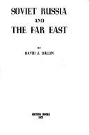 Soviet Russia and the far East