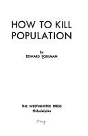 Cover of: How to kill population.