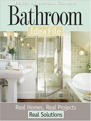 Cover of: Bathroom Idea File by Better Homes and Gardens
