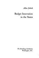 Cover of: Budget innovation in the States.