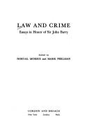 Cover of: Law and crime by Edited by Norval Morris and Mark Perlman.