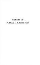 Cover of: Makers of naval tradition